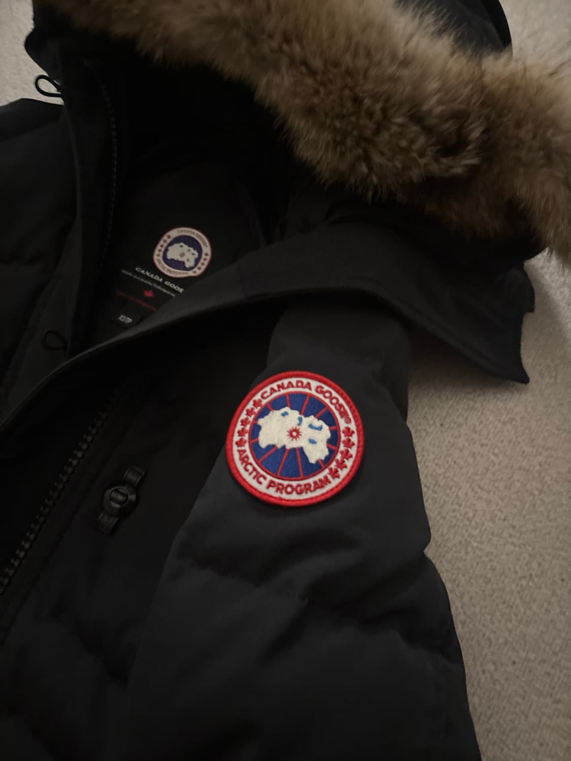 캐나다구스 여성 로레트 파카 블랙 색상 XS  상품이미지1