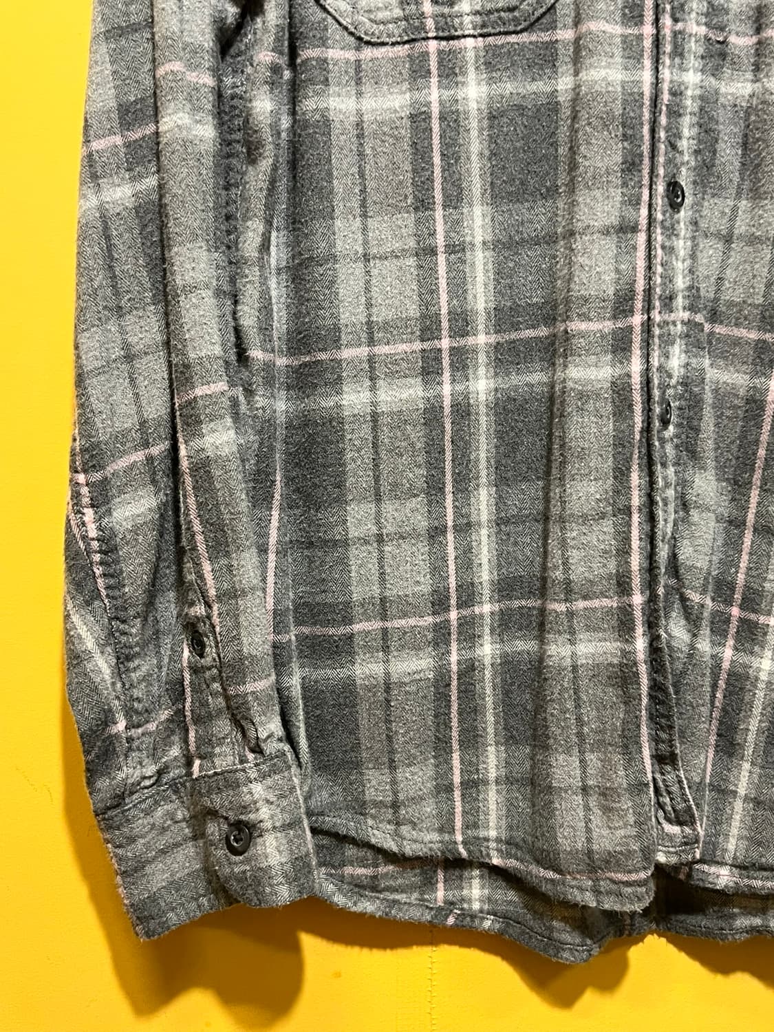 [M] 조지 George 체크 플란넬 셔츠 상품이미지4