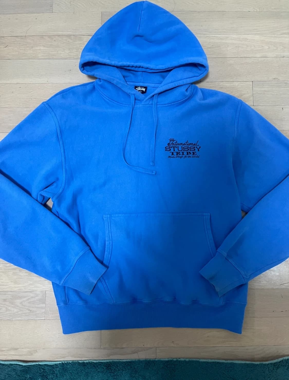 스투시 이스트피그먼트 후드 L 상품이미지2