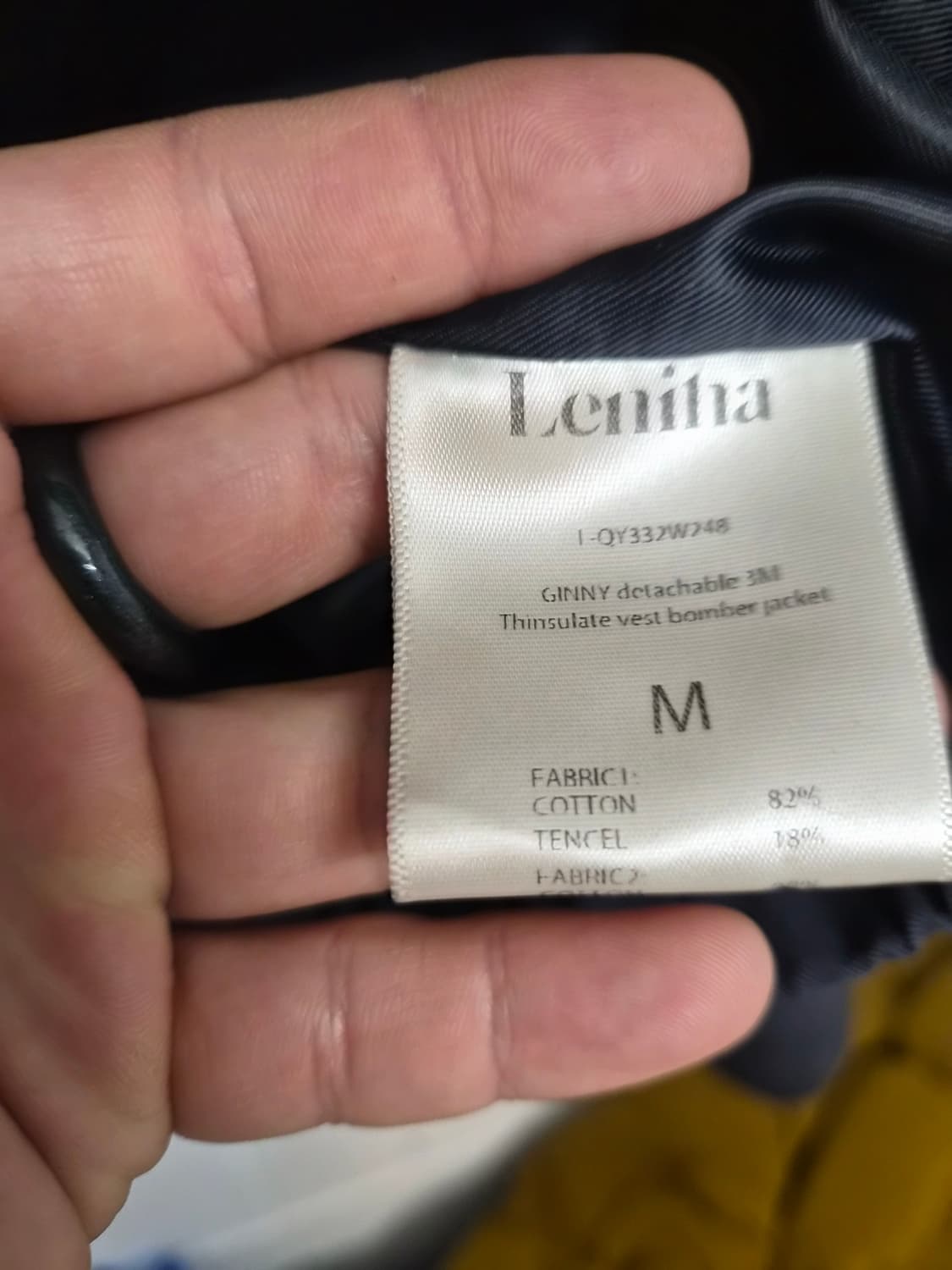 M/55) Lenina 르니나 GINNY 봄버자켓 팝니다 상품이미지4