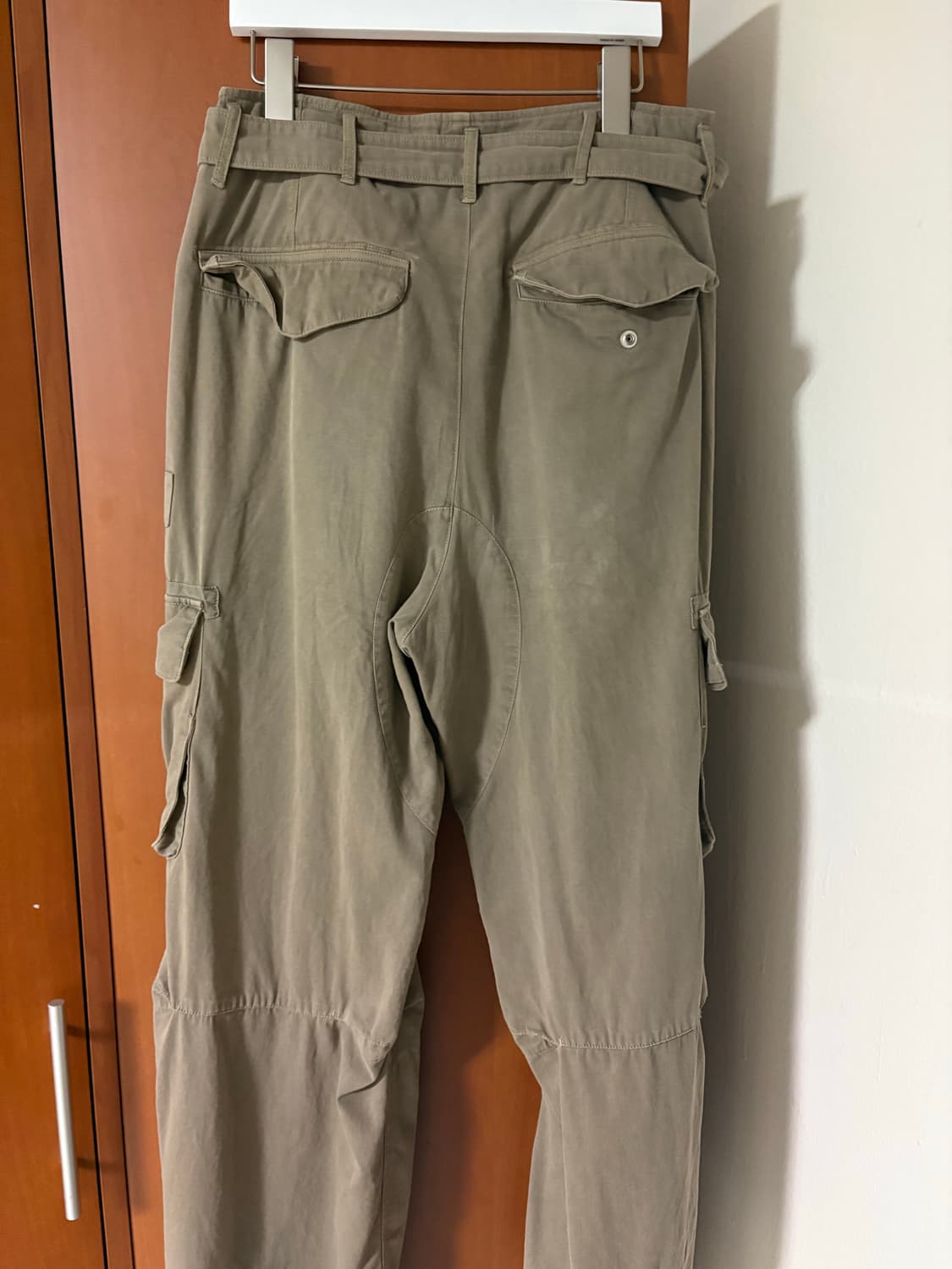 폴리테루 벨티드 카고 베이지 2사이즈 상품이미지2