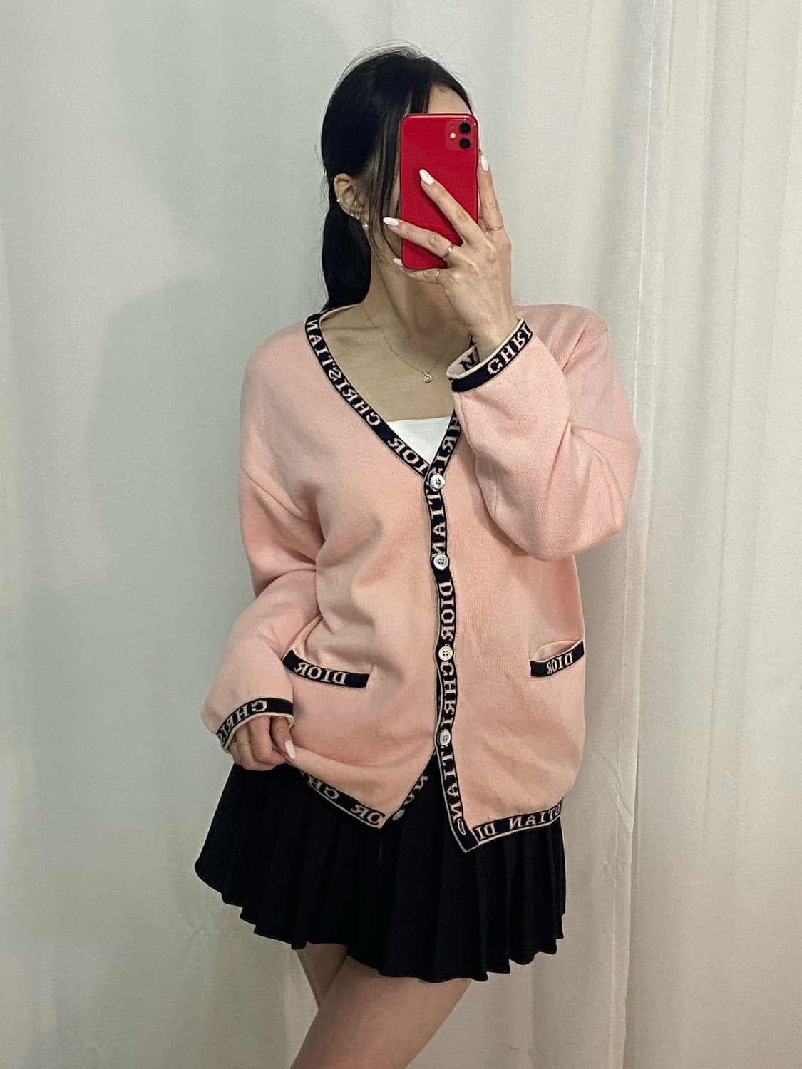 디올 풀레터링 가디건  상품이미지1