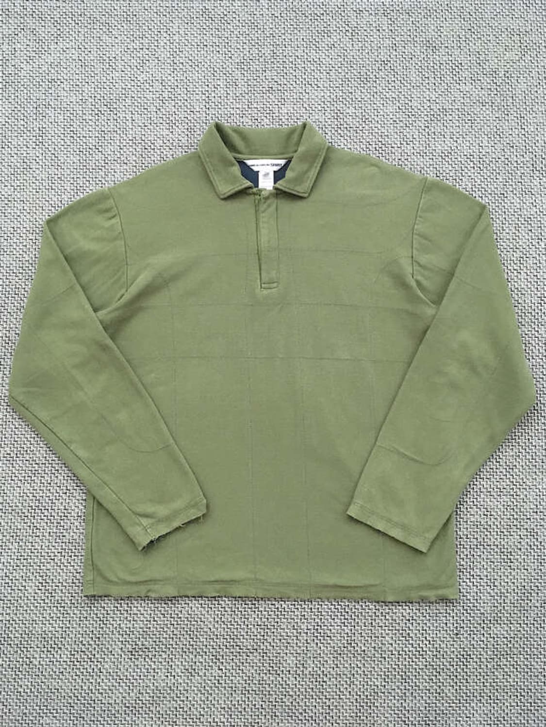 100% Cotton stitch zip-up pullovers 상품이미지8