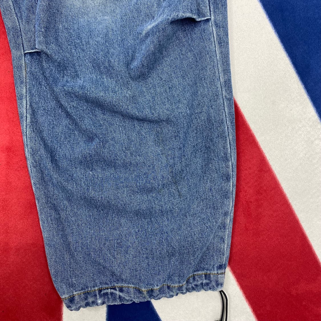 빈티지 와이드 데님 카고팬츠 FREE 상품이미지4