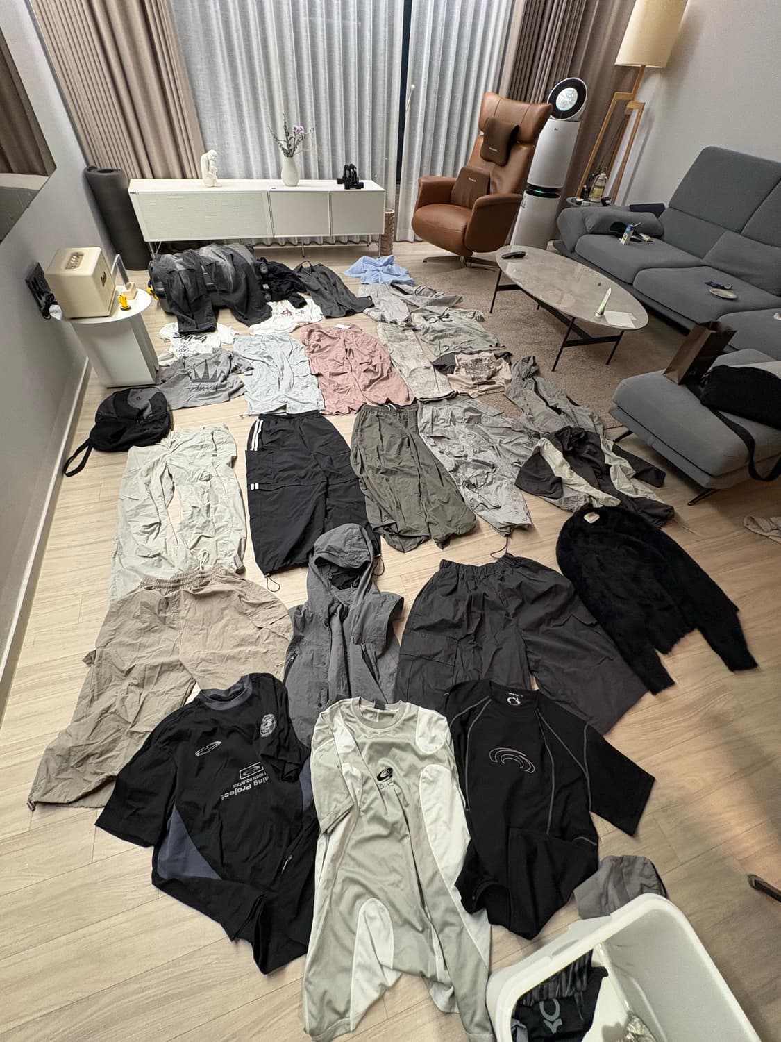 남자 옷 일괄 정리 상품이미지1