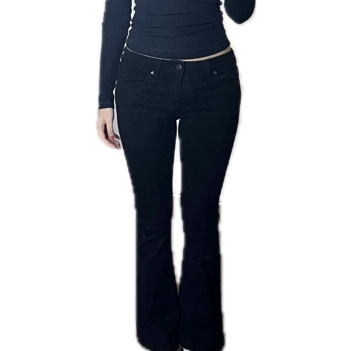 자라 우먼 프리미엄 로우라이즈 부츠컷 데님 상품이미지2