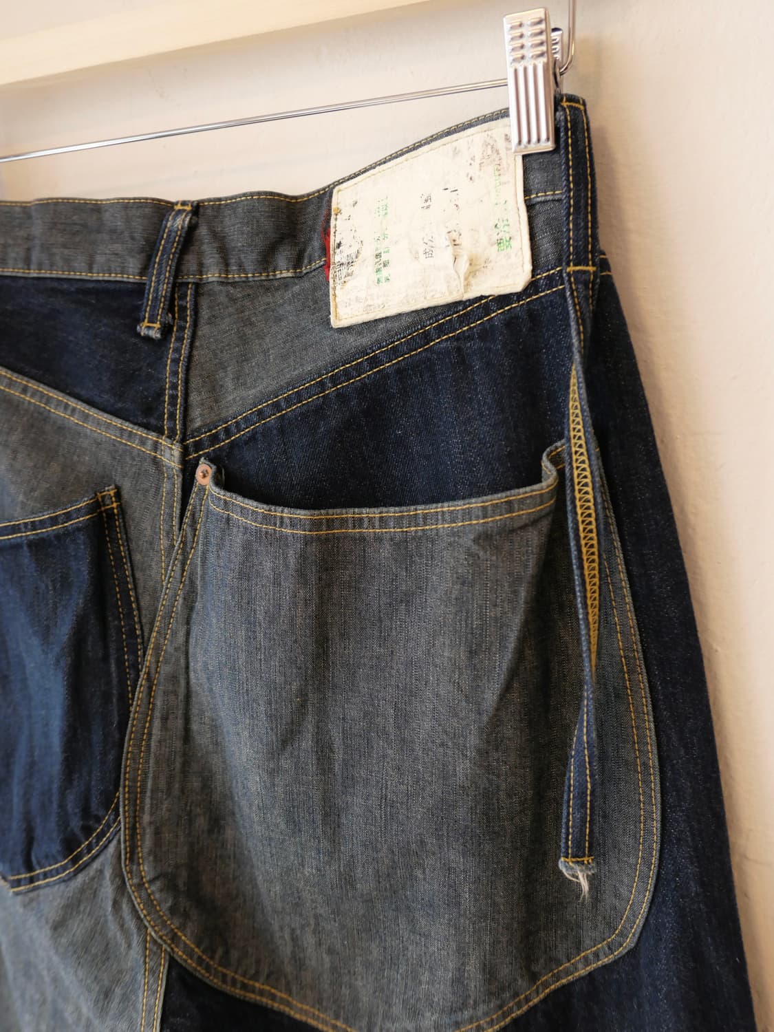 캐피탈 투톤 데님 팬츠 상품이미지4