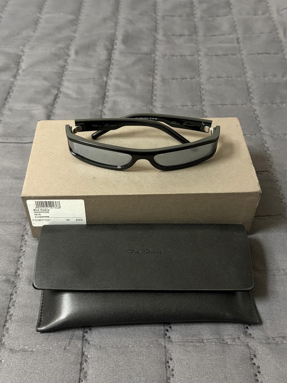 릭오웬스 FOG 블랙/실버틴트 상품이미지1