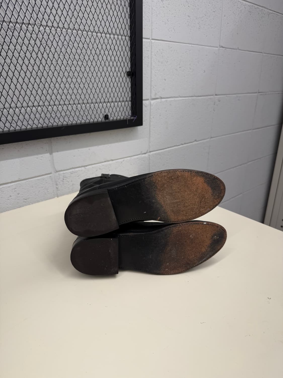 Lucchese Roper T003202 Black Leather 10D 상품이미지3