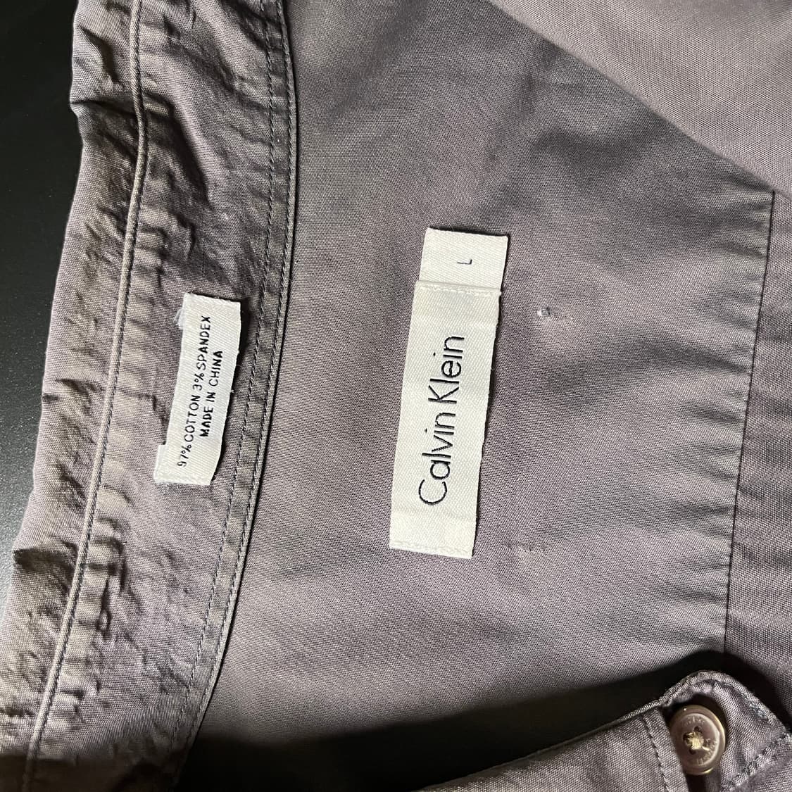 캘빈클라인 솔리드셔츠 상품이미지5