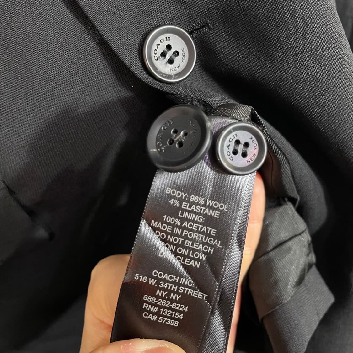 코치 베이직 블레이저 상품이미지6
