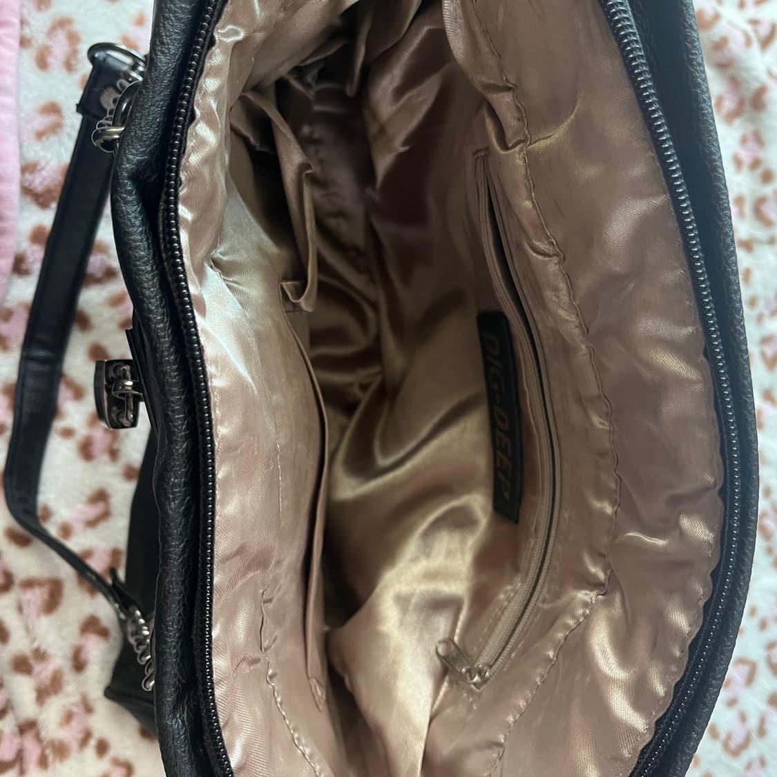 빈티지 디그딥 digdeep 오리엔탈 가죽숄더백 상품이미지3