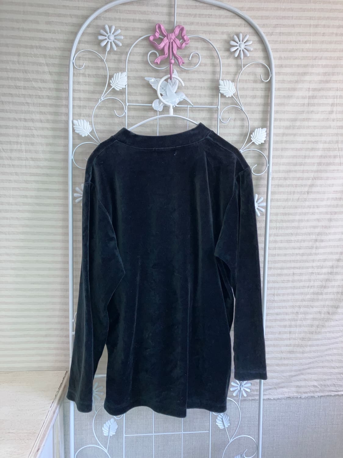 jpn vintage 블랙 플라워 니트 y2k 스트릿 갸루 펑키 일본빈티 상품이미지2