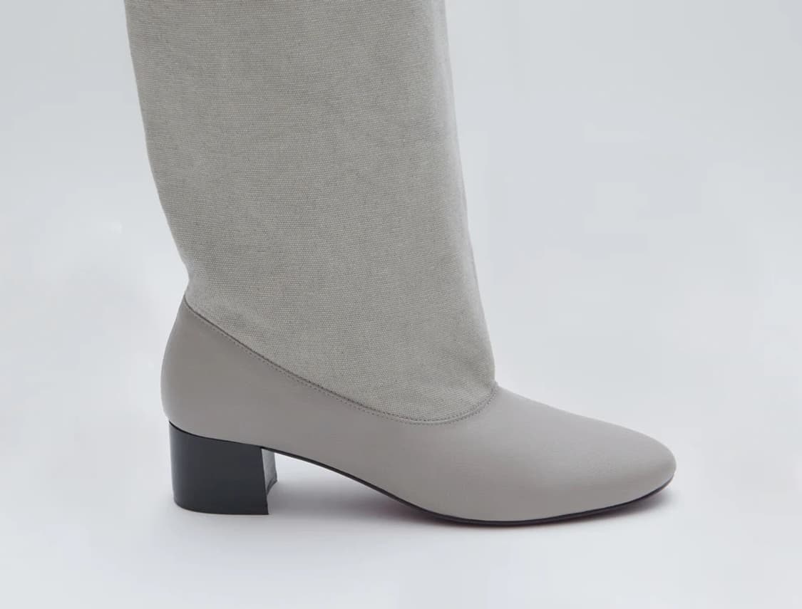 [37,38,39]팔로마울 Victoria canvas 레이스업 부츠 상품이미지3