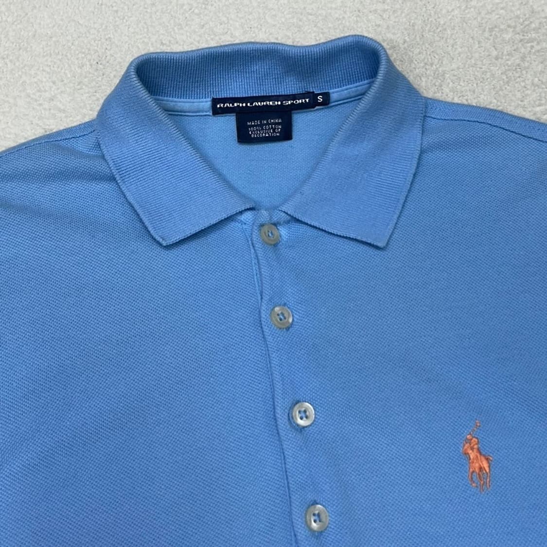 Polo skyblue collar one-piece 상품이미지6