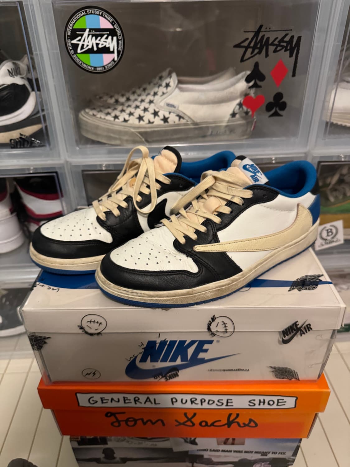 Us9) 스캇 프라그먼트 조던 로우 상품이미지1