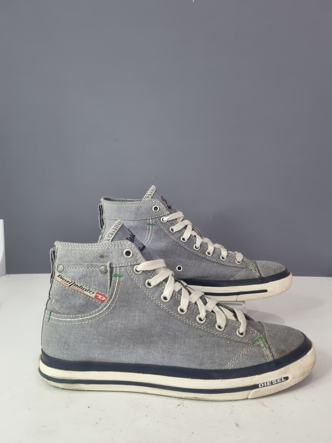 270 디젤 하이 데님 스니커즈 상품이미지1