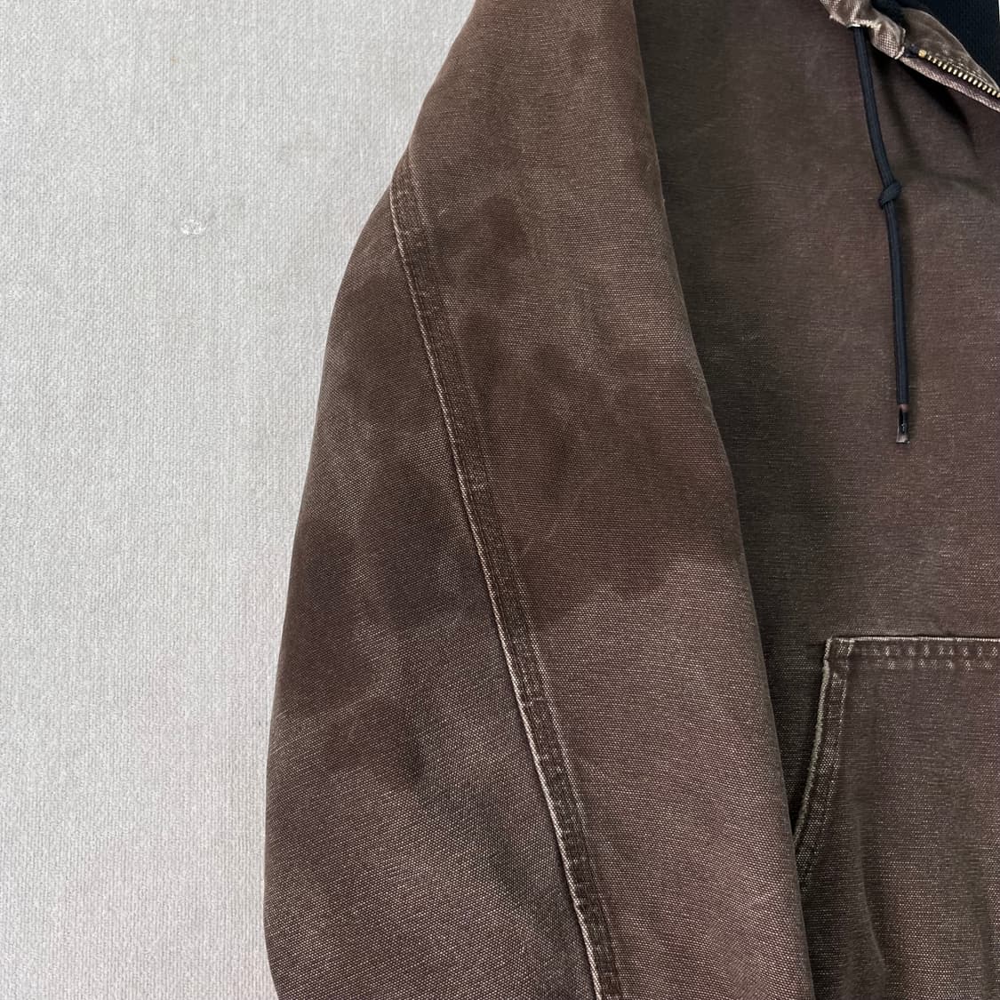 105 칼하트 j25 다크브라운 워크자켓 상품이미지5