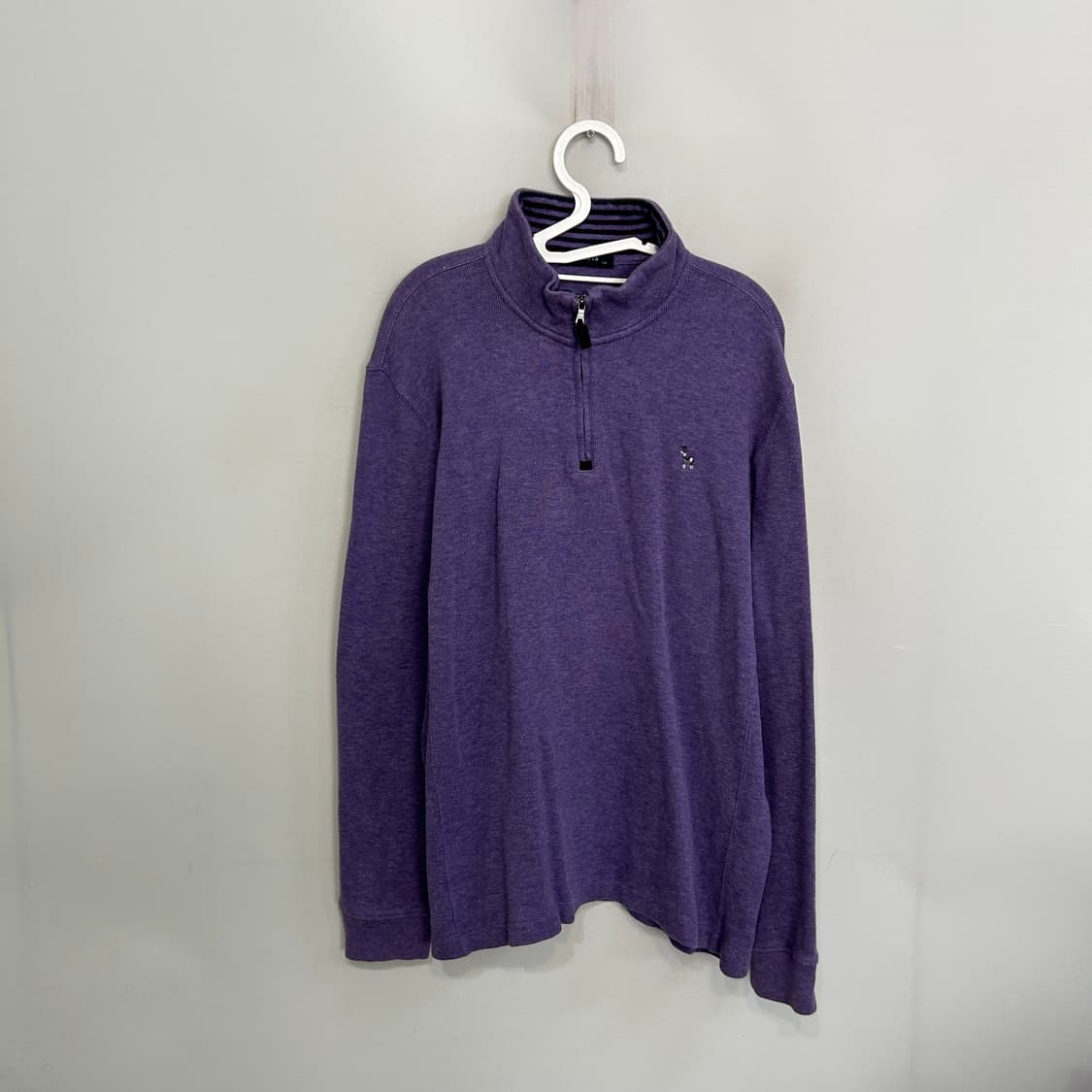 헤지스 남성 니트 반집업 110 상품이미지1