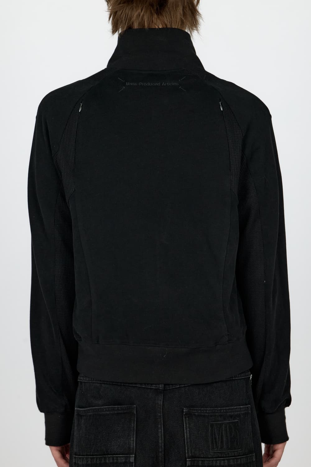 MPa CONTRAST ZIPPED JACKET (BLACK) 상품이미지5