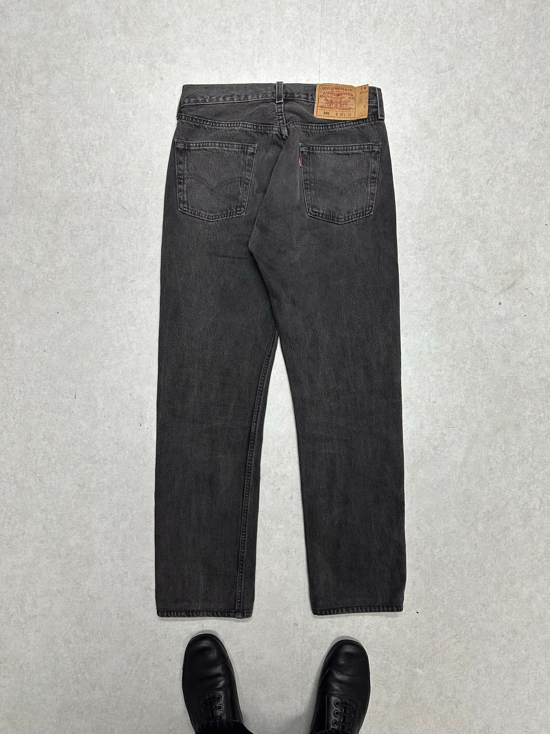 90s 리바이스 501 흑청 상품이미지7
