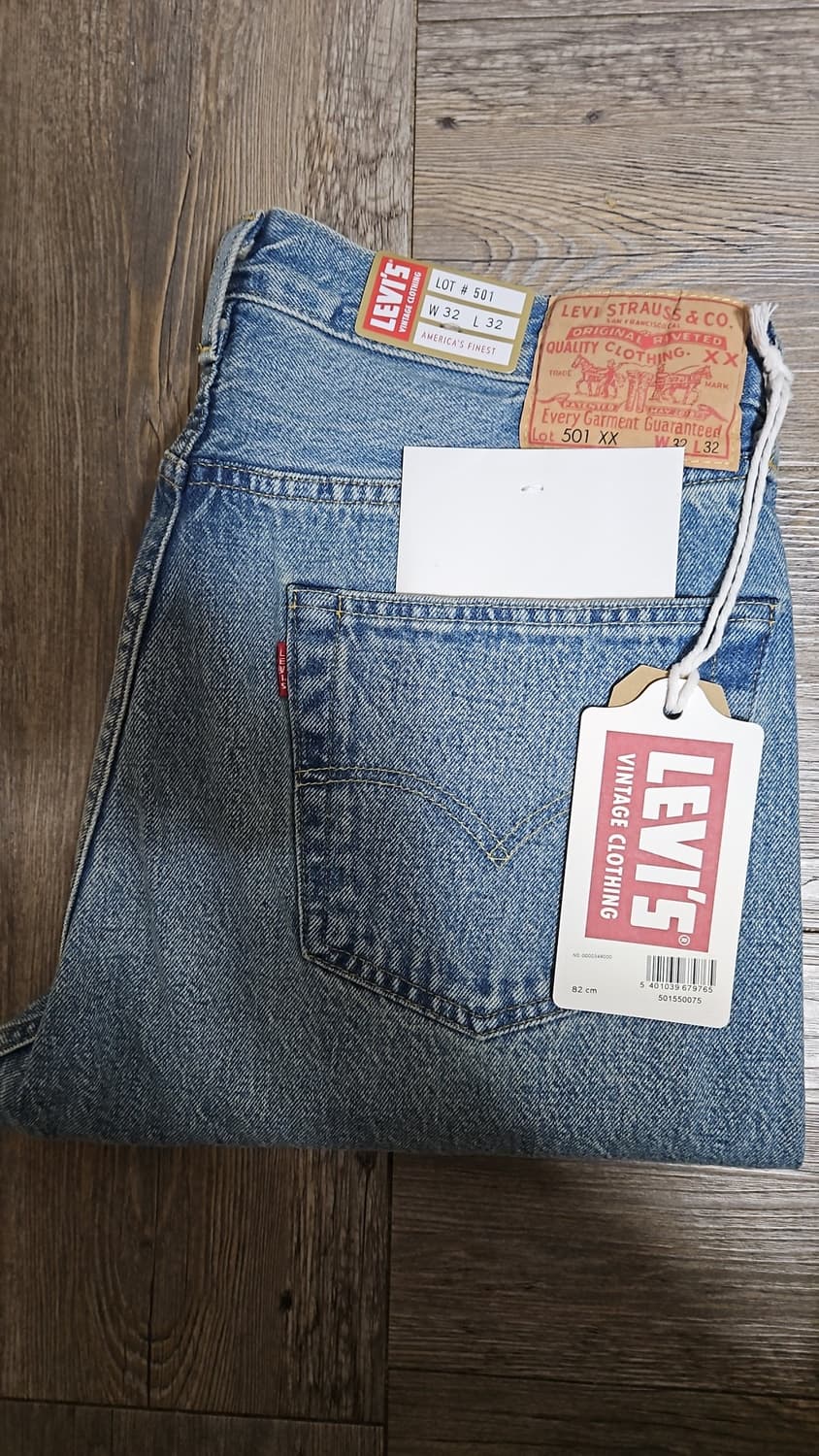 리바이스 LVC 1955 501 블랙잭 32x32 상품이미지1