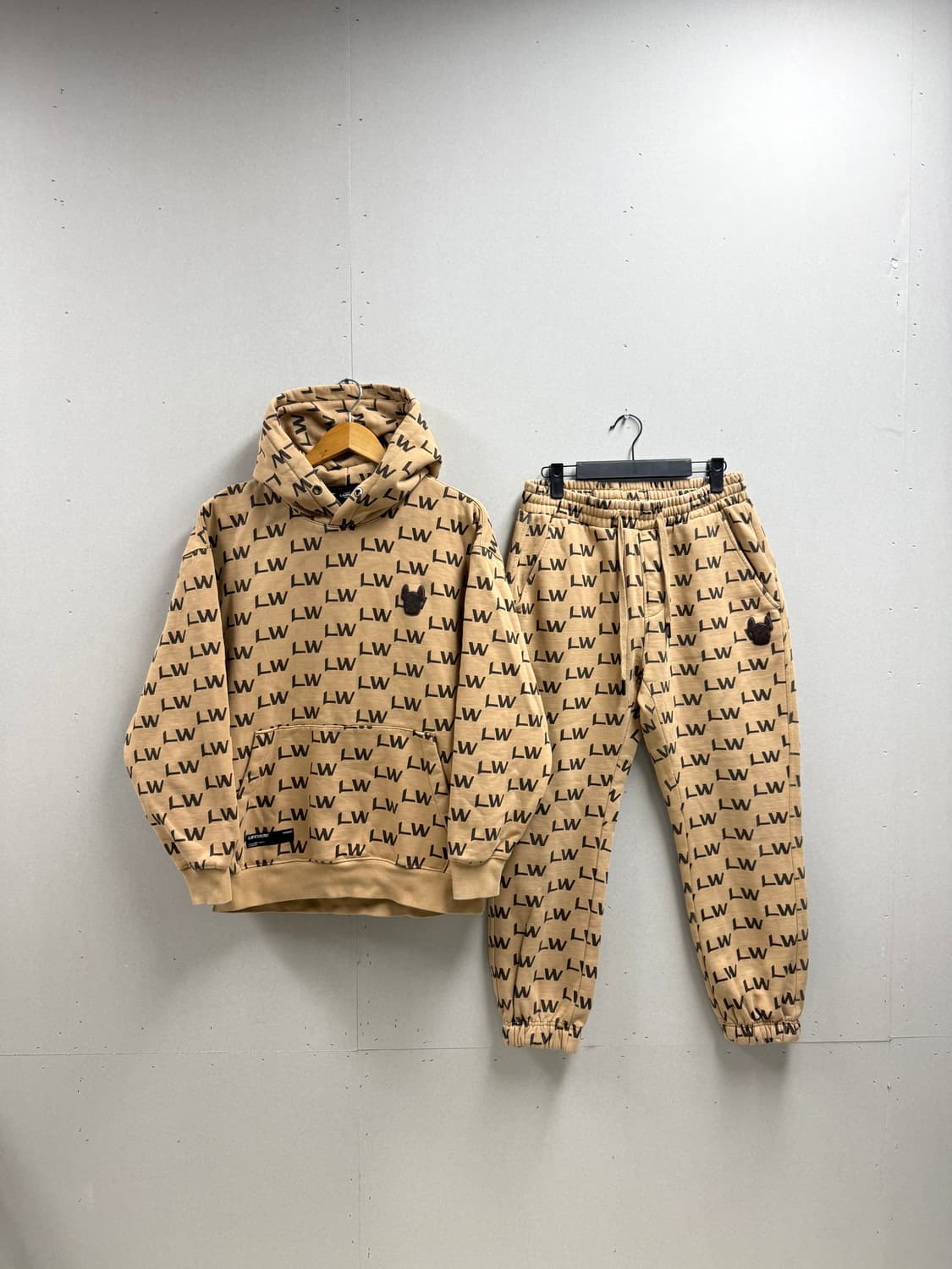 남성 95 M / 라이프워크 id그램 후드티 + 조거팬츠 세트  상품이미지1