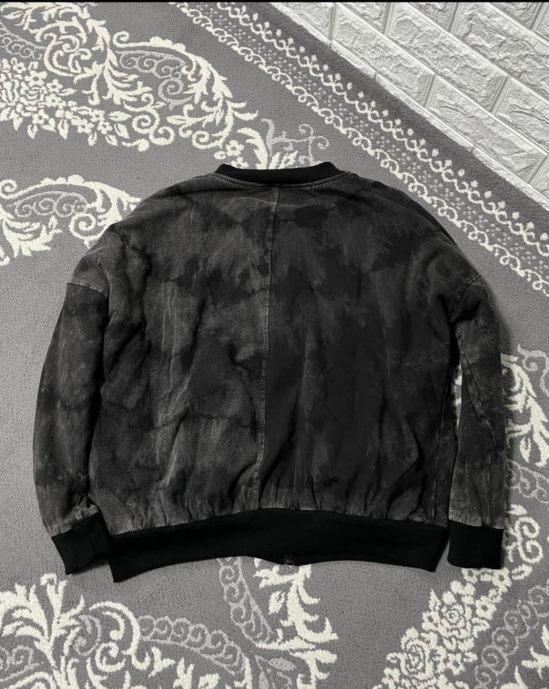 Ozz Croce 컷아웃 다잉 워시드 봄버 상품이미지2