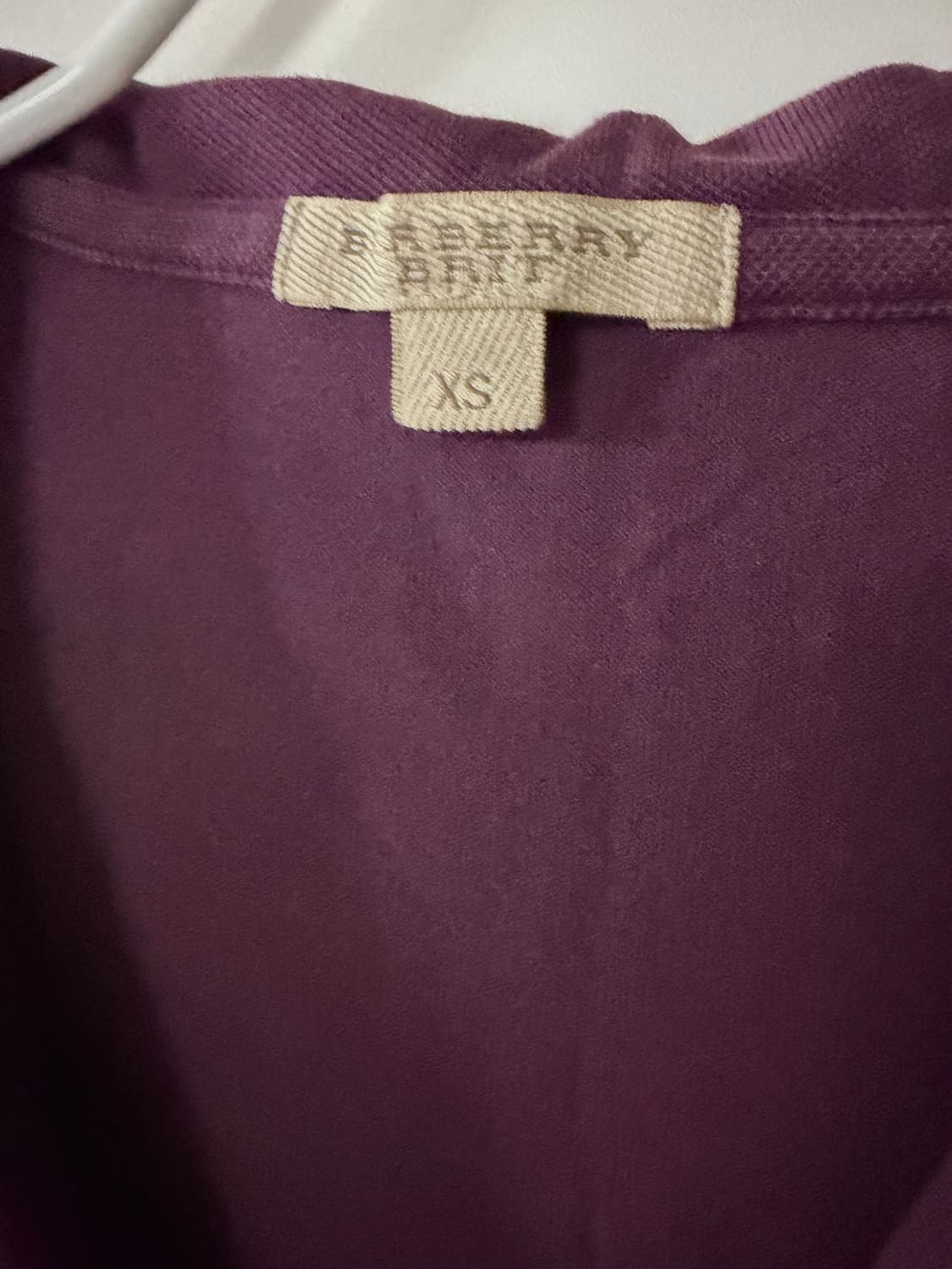 버버리 브릿 스트레치 코튼 반팔 폴로 PK (XS) 상품이미지3