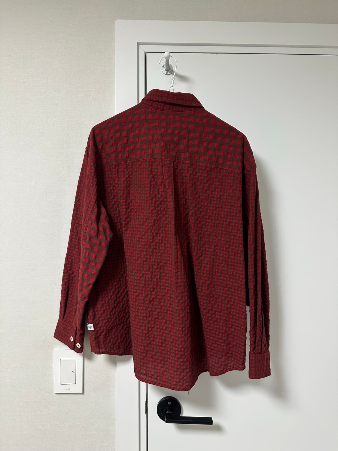 MMLG SMMR LAYERED SHIRT JACKET (RED) S 상품이미지3