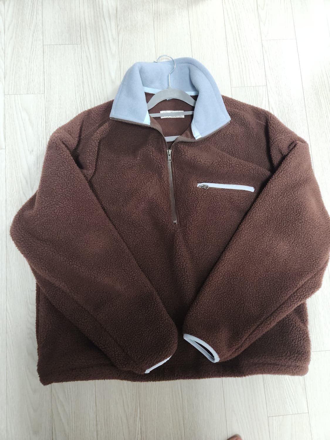 너티새비지 플리스 반집업 2사이즈 상품이미지1