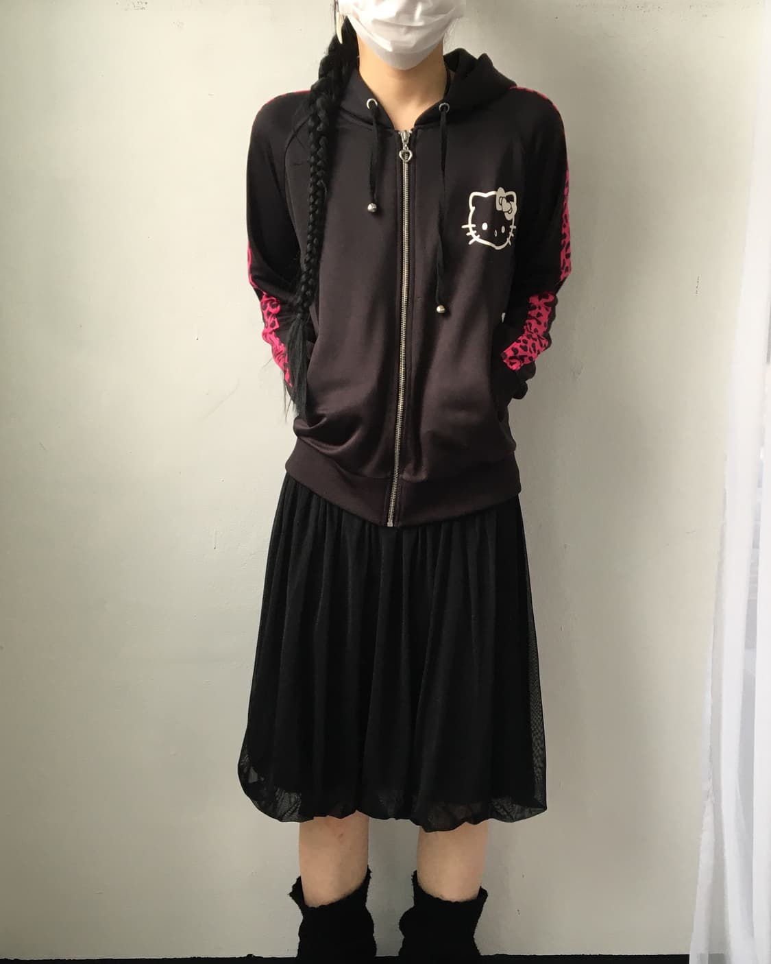 Hello kitty hood zip up 상품이미지6