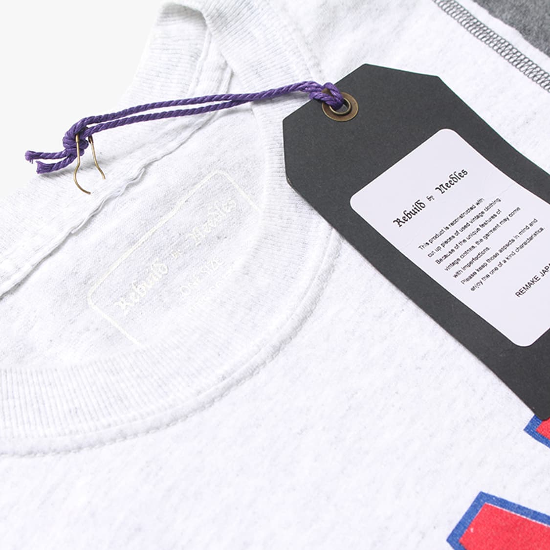  (새상품) Needles "Rebuild T-Shirts" 상품이미지8