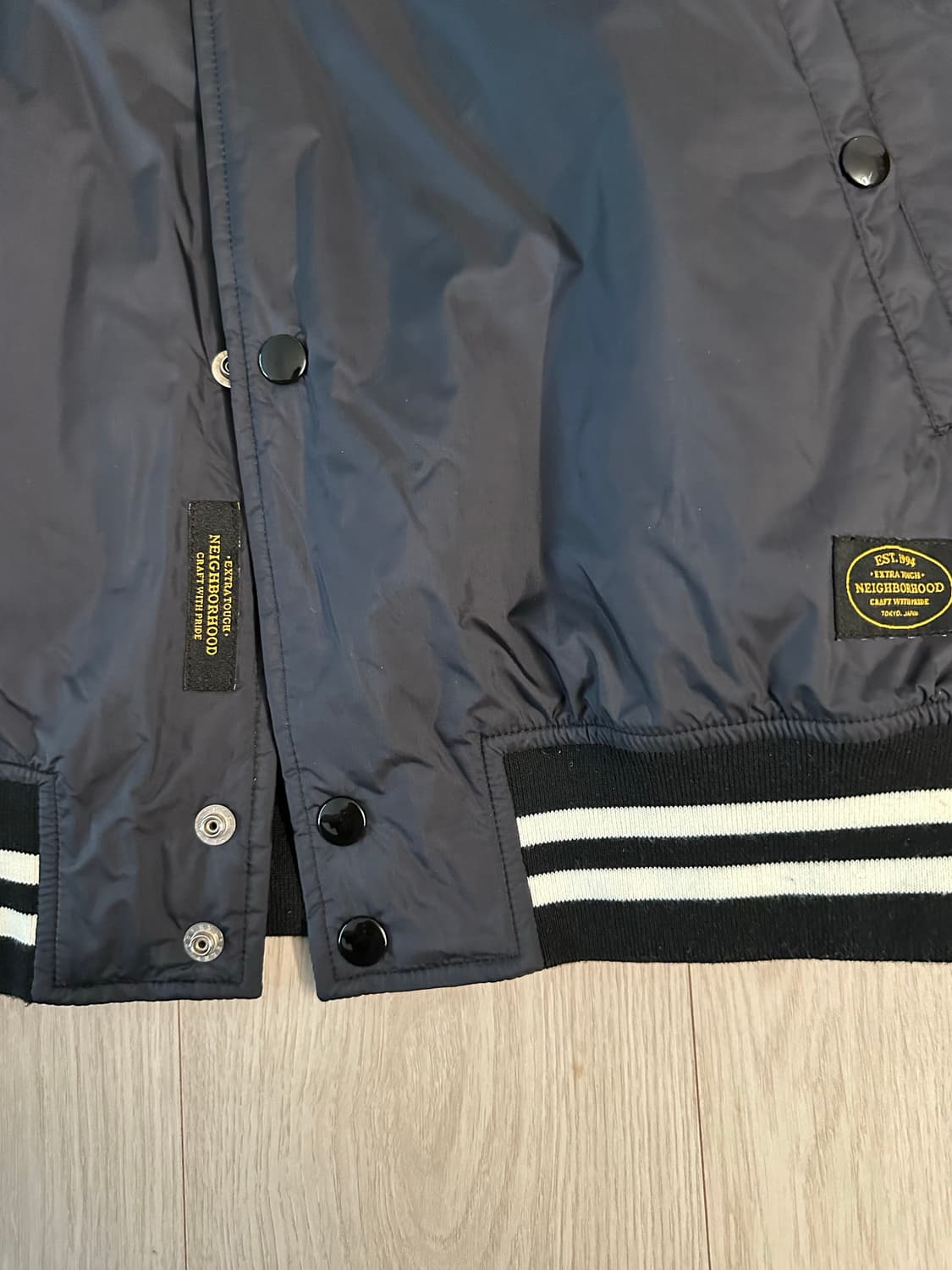 15 네이버후드 베이스볼 자켓 L 상품이미지6