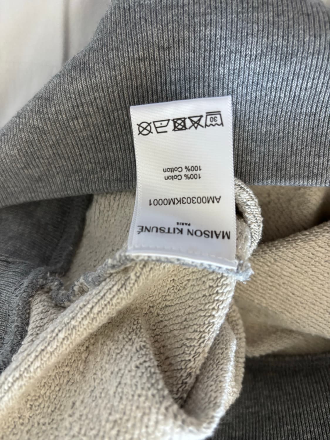 메종키츠네 맨투맨 m 상품이미지3