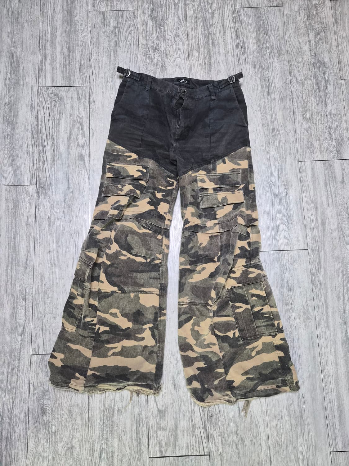 Two-Tiered Cargo Pants-Double 상품이미지3