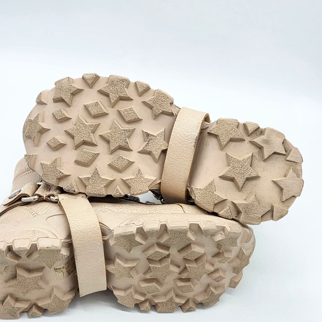 미우미우 우먼 크리스탈 하이킹 부츠 핑크 (39) 상품이미지3