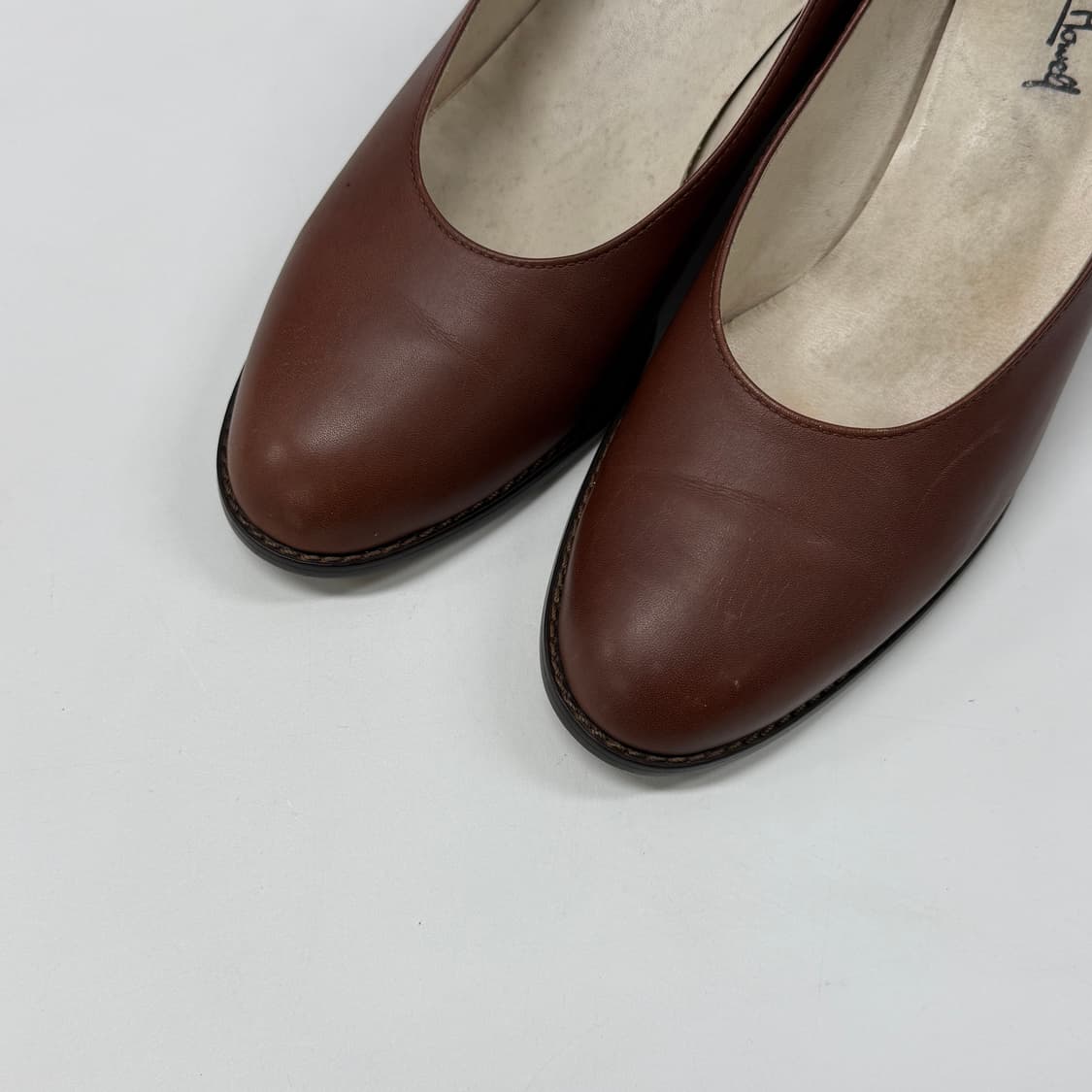 old Margaret Howell mid heel pumps 상품이미지4