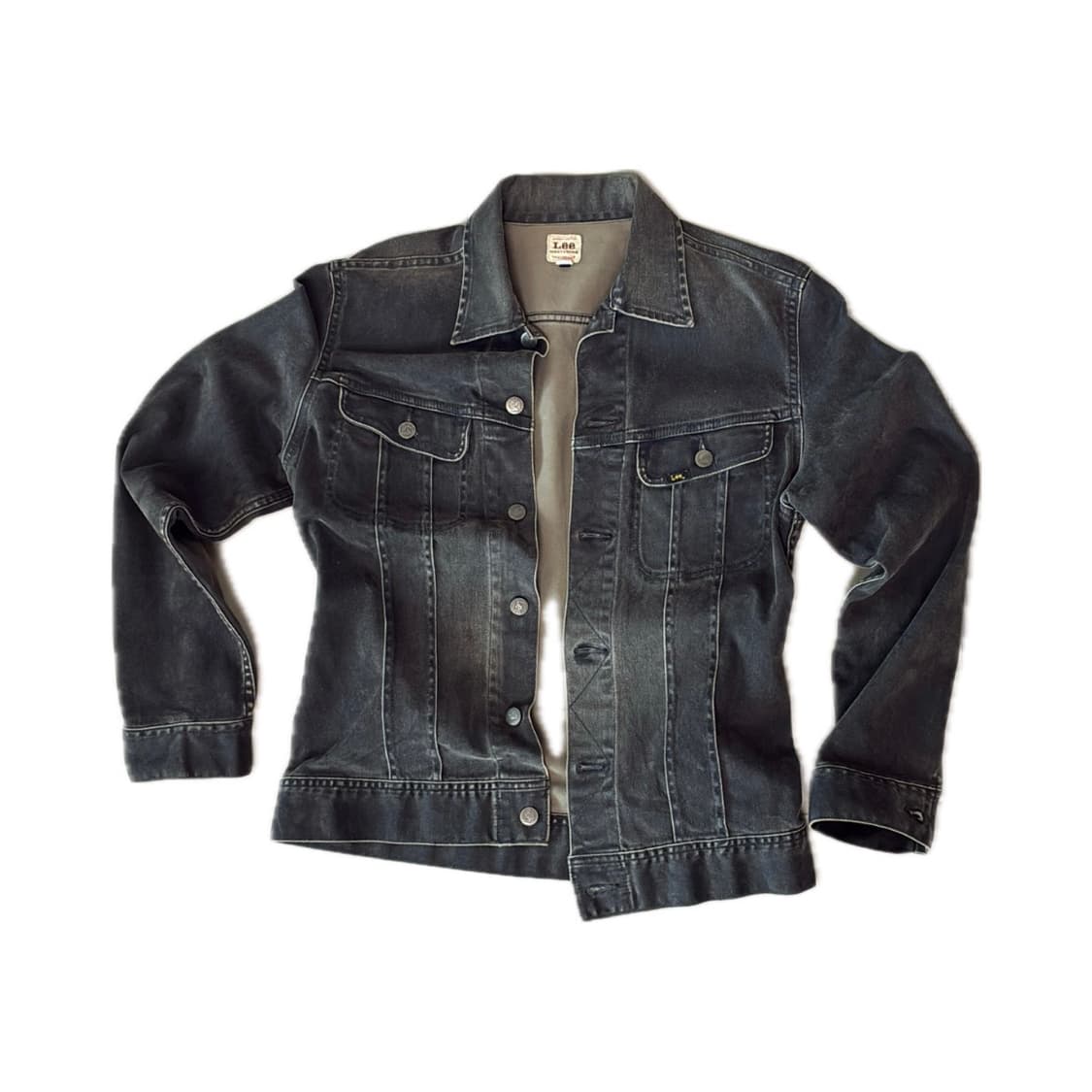 LEE 빈티지 워싱 데님자켓 상품이미지1
