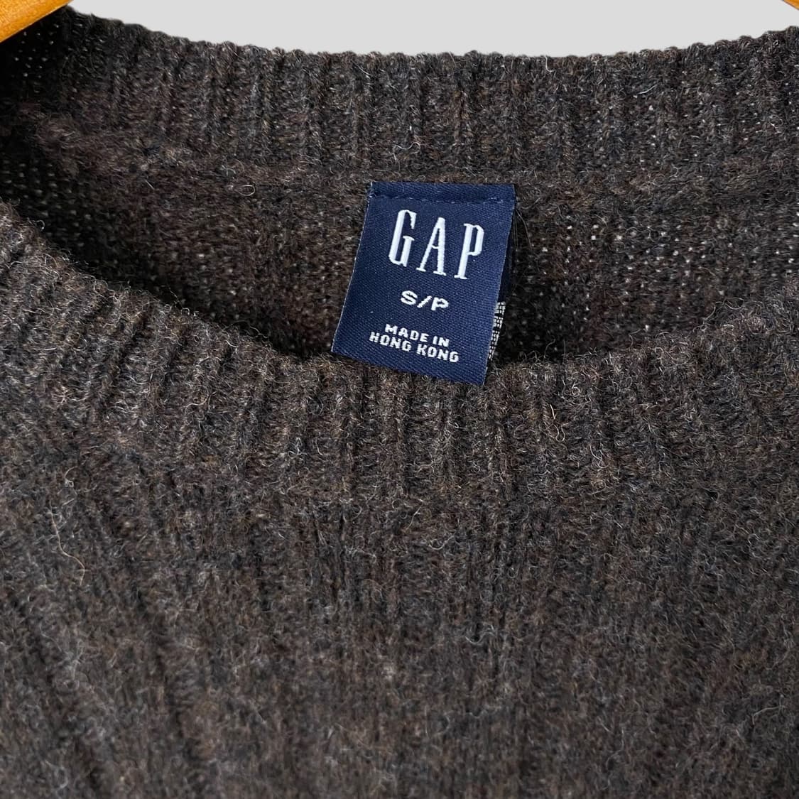 (S)GAP 갭 램스울 크루넥 스웨터 상품이미지3