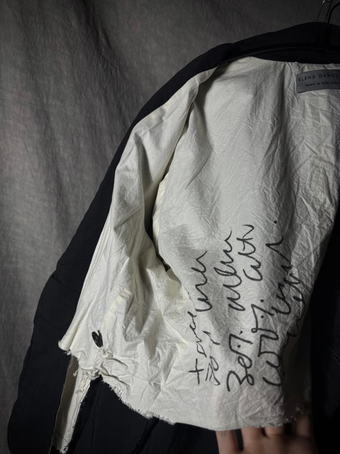 Elena Dawson Raw-Edge Tailored Jacket    상품이미지8