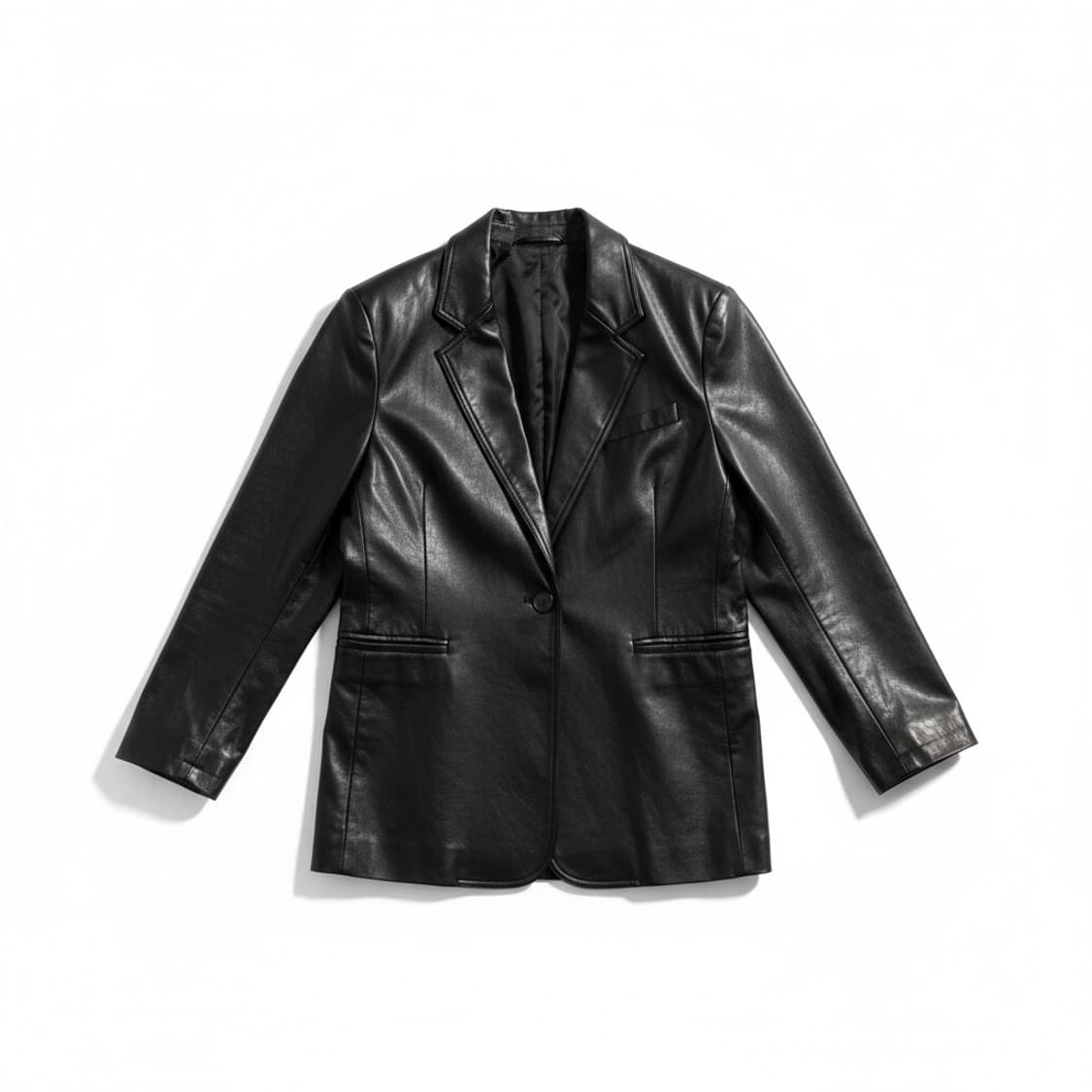 Fudge Store 남성 가죽 자켓 블랙 L 상품이미지1