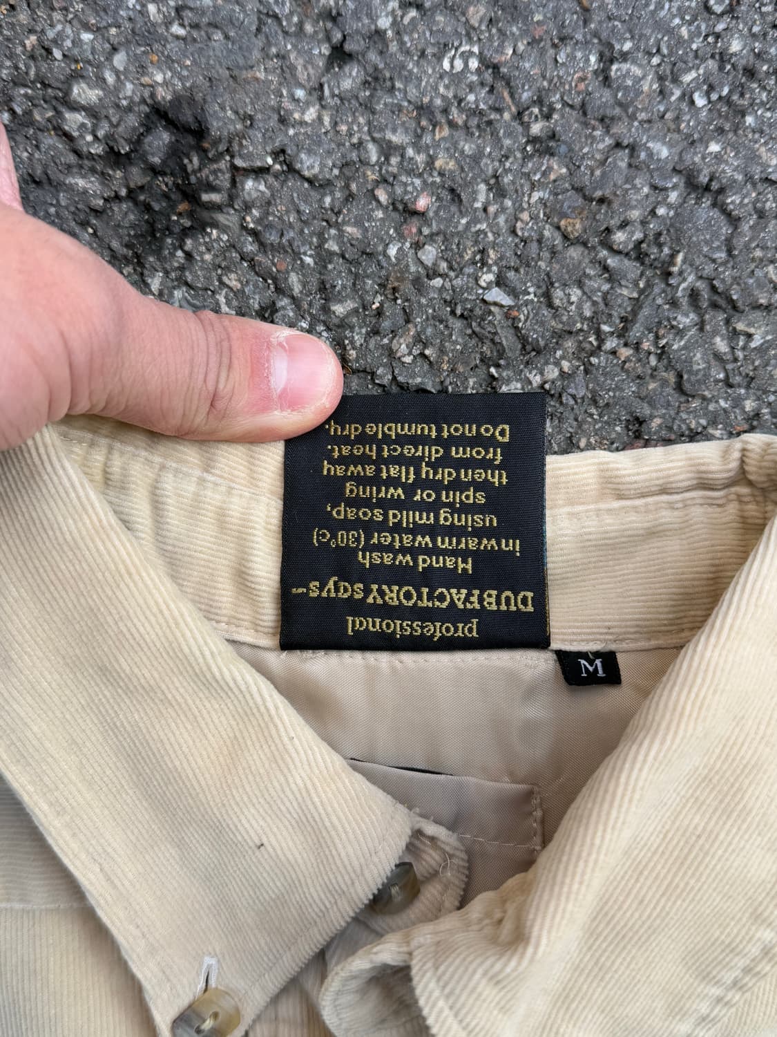 90s DUB FACTORY 코듀로이 셔츠 상품이미지5