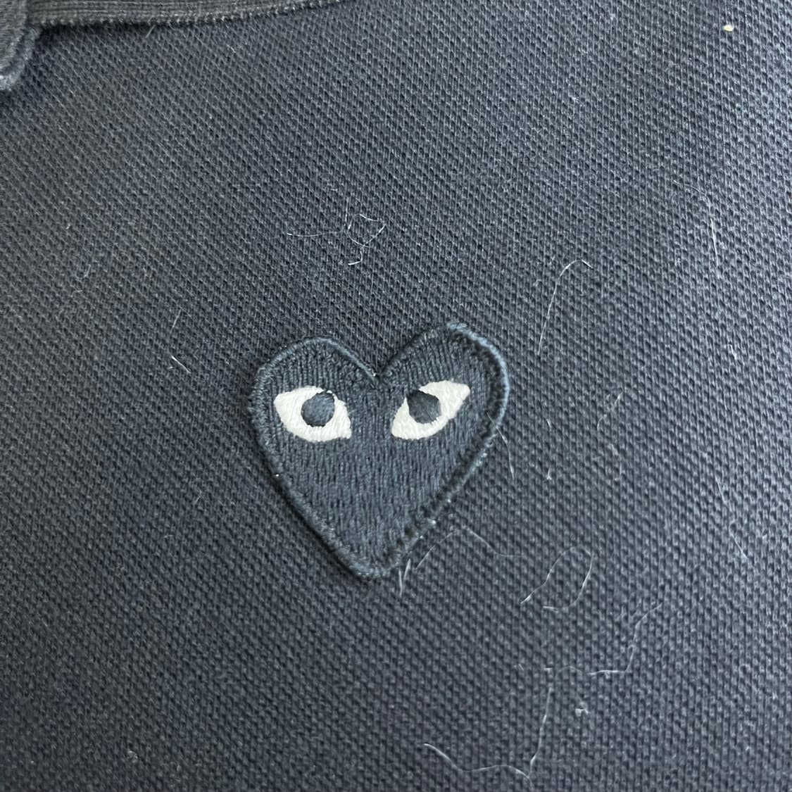 (오늘만) (정품) 꼼데가르송 블랙 카라티 상품이미지2