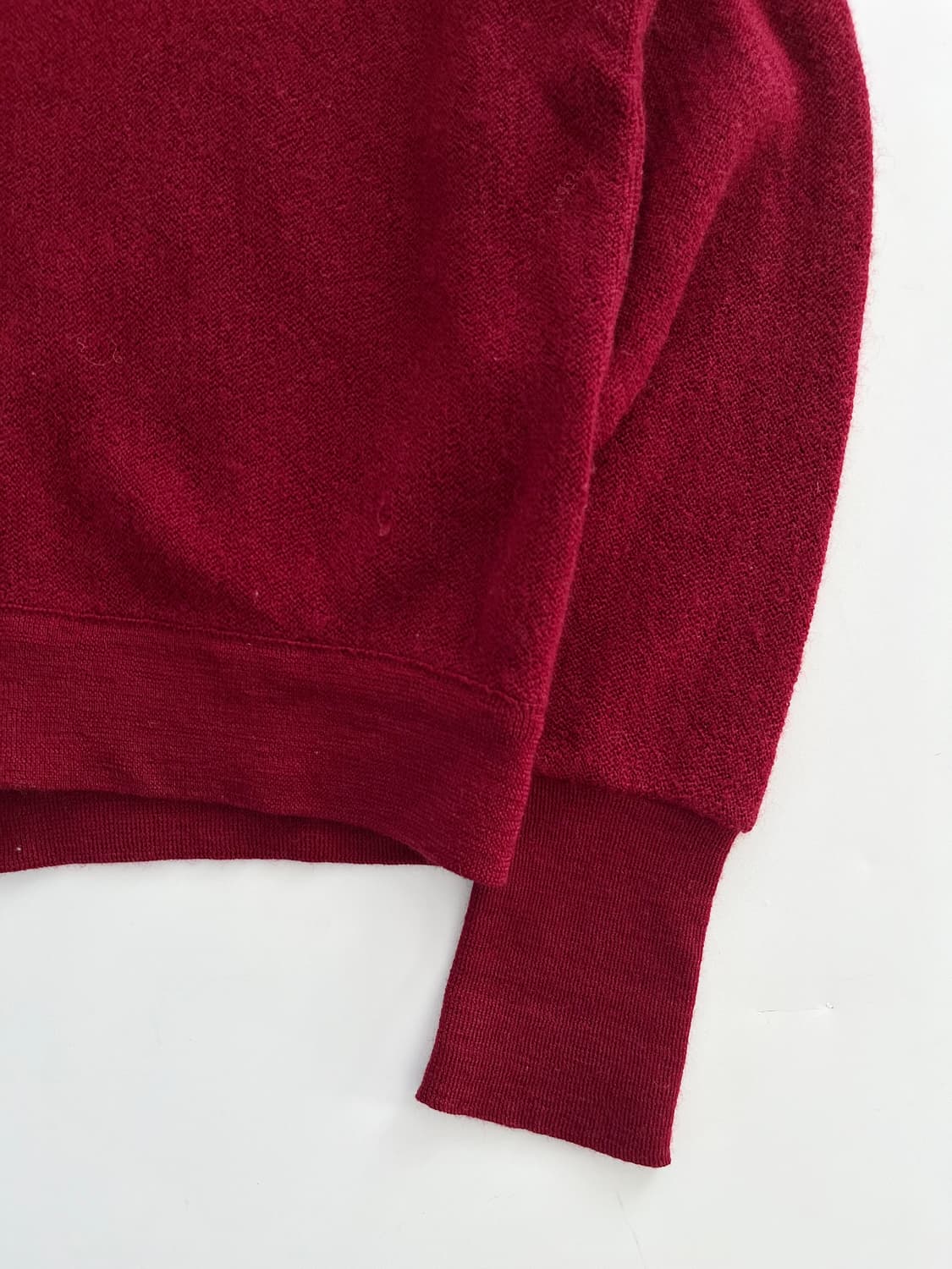 Lacoste 라코스테 레드컬러 울 가디건 상품이미지6