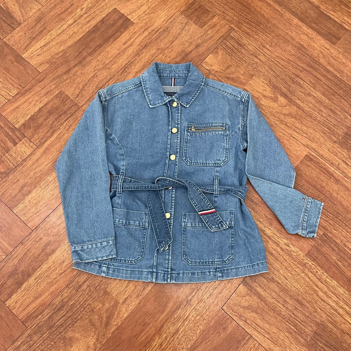 여성 타미 데님 자켓 상품이미지1