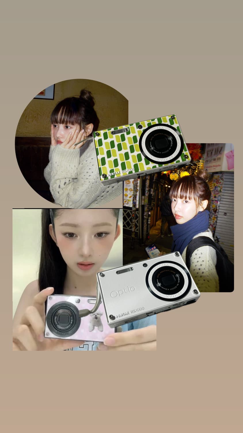 아이브 레이 카메라 펜탁스 옵티오 RS1000 상품이미지1