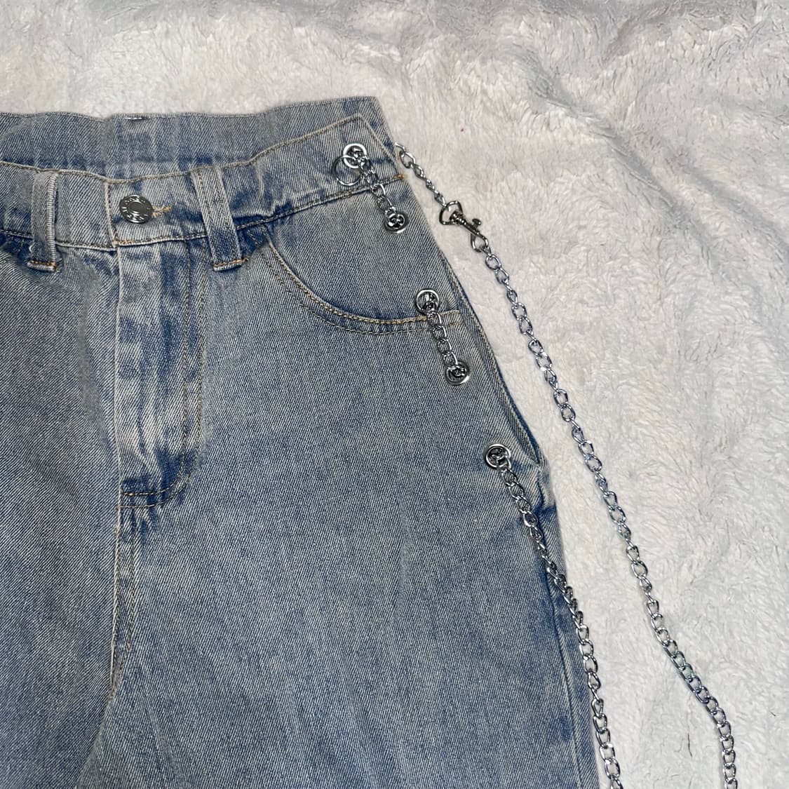 Side Chain denim pants 상품이미지5