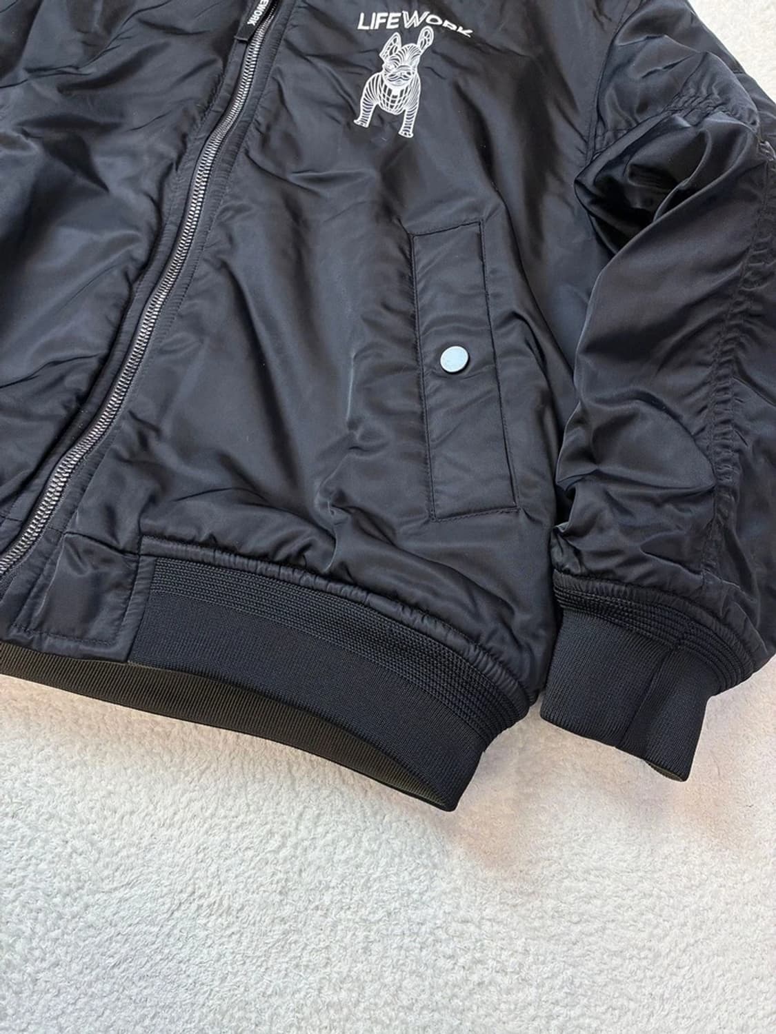 라이프워크 MA-1 클래식 리버시블 블루종 자켓 PN5773    상품이미지3