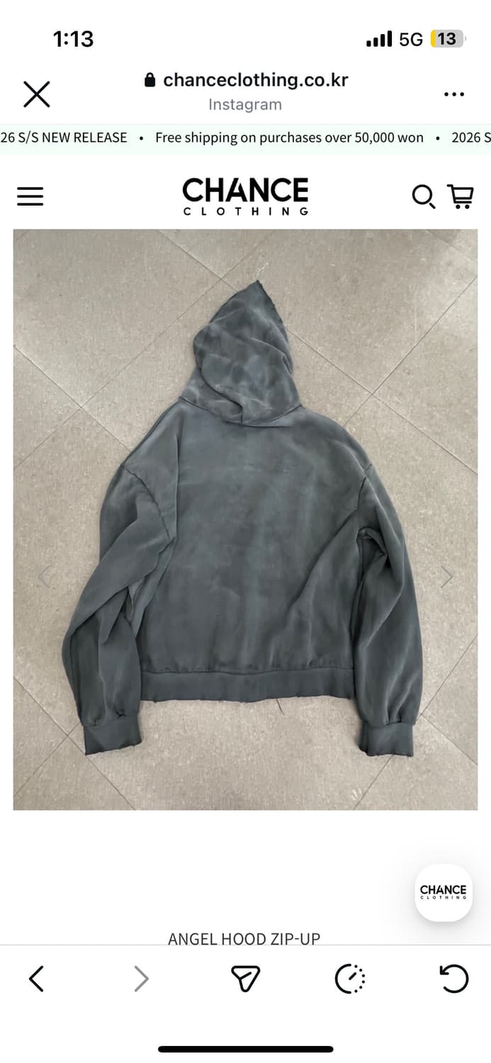 Lost Town Supply ANGEL HOOD ZIP-UP 상품이미지3